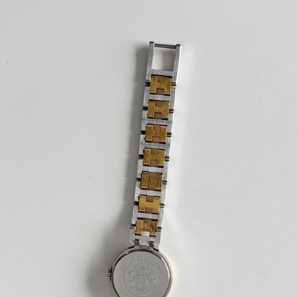 Hermes 1990s Windsor Two Tone Watch