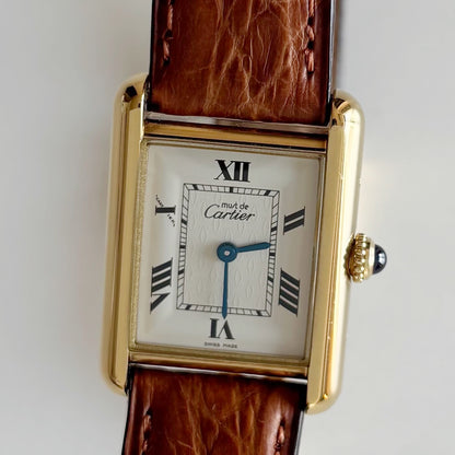 Cartier 1990s Must de Tank Watch (SM)