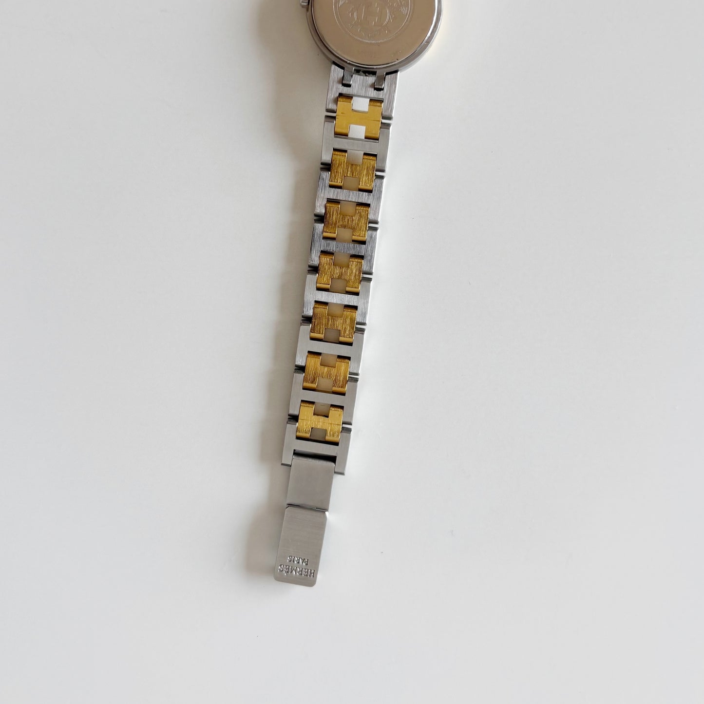 Hermes 1990s Windsor Two Tone Watch