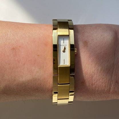 Gucci 1990s Gold Plated Watch