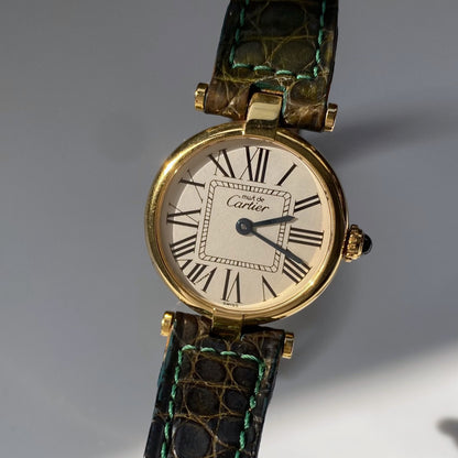 Cartier 1990s Must de Vendome Opaline Watch (SM)