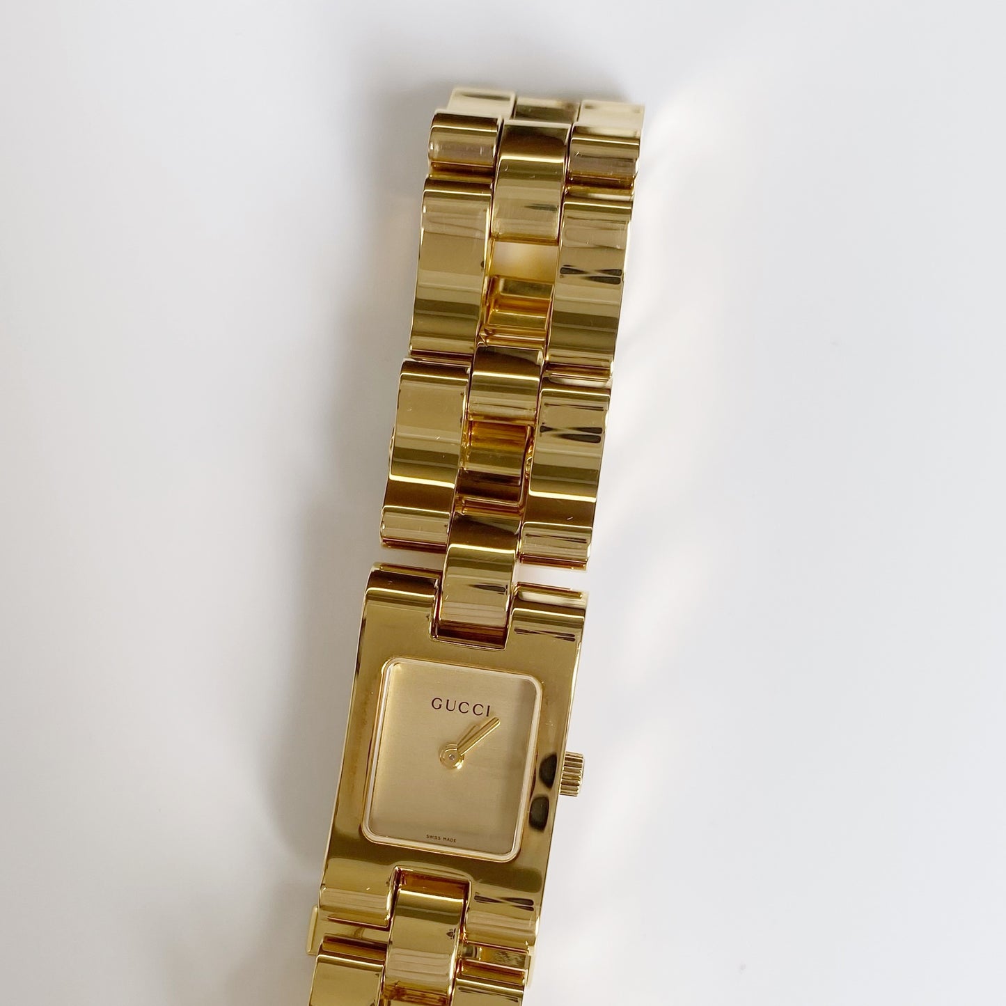 Gucci 1990s Gold Plated Watch