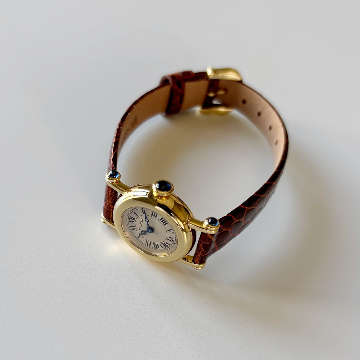 Cartier 1990s Mini Diabolo 18K Watch