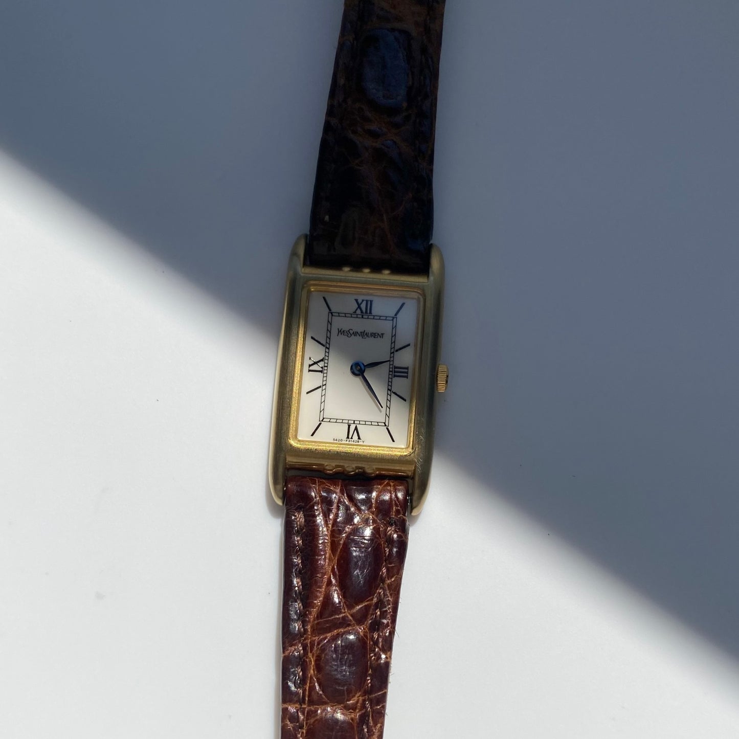Yves Saint Laurent 1990s Tank Watch