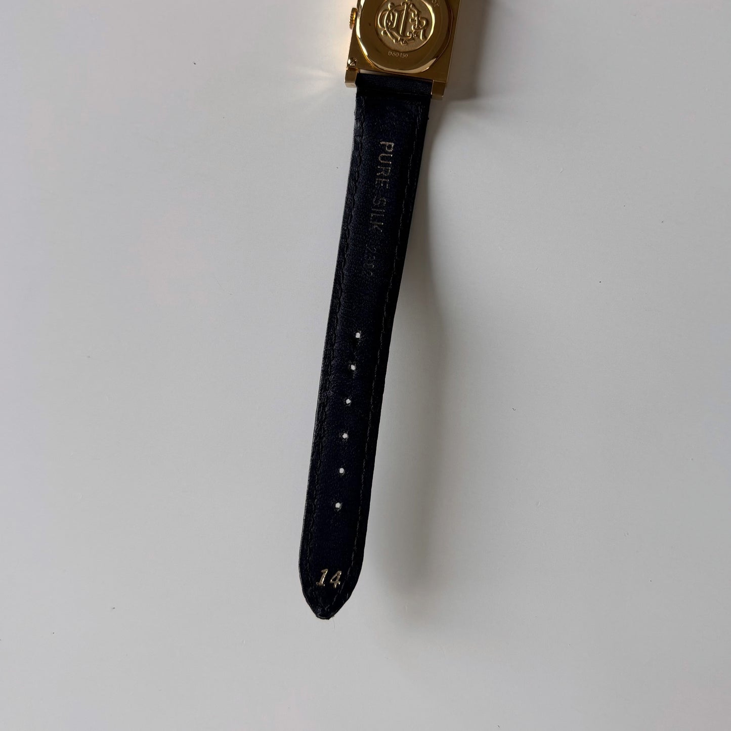 Dior 1990s La Parisienne Interchangeable Strap Gold Plated Watch with 3 straps