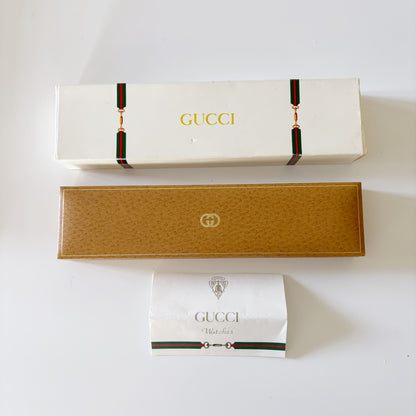 Gucci 1980s Sherry Round Watch