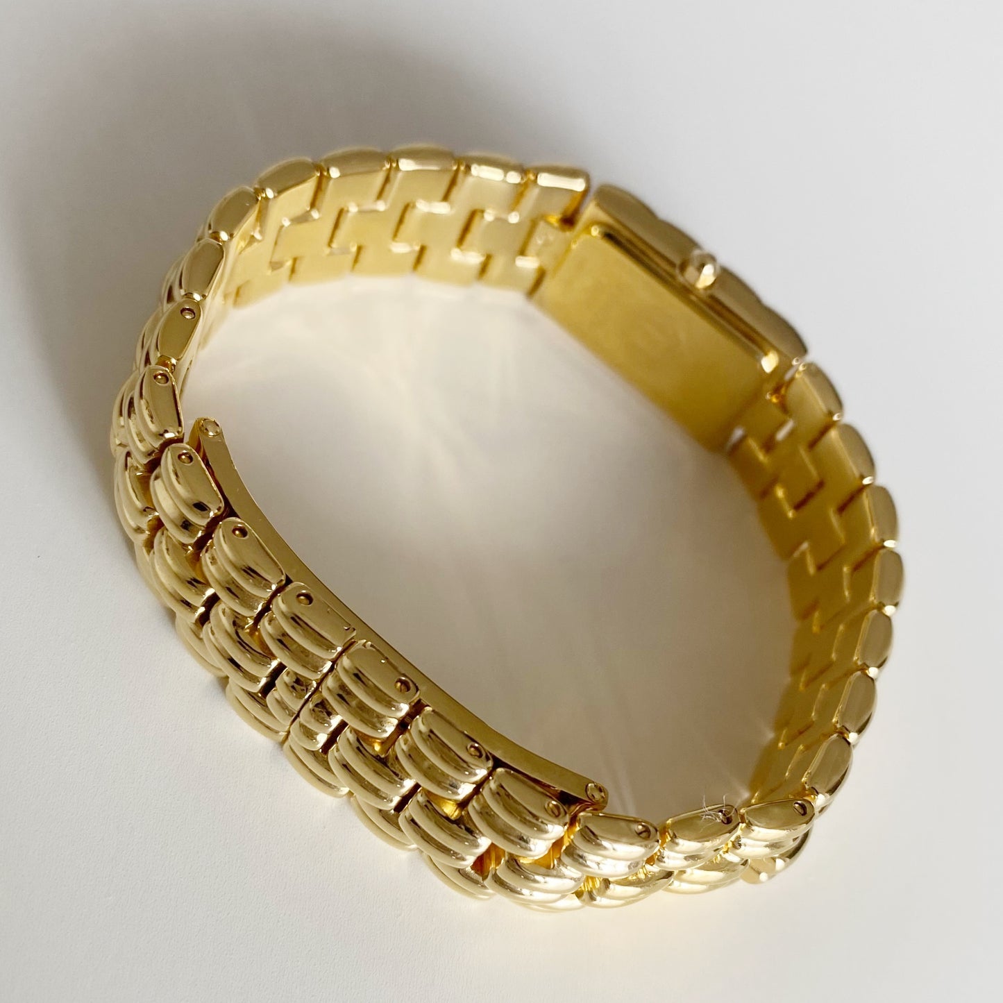 Fendi 1990s Gold Plated Watch