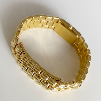 Fendi 1990s Gold Plated Watch