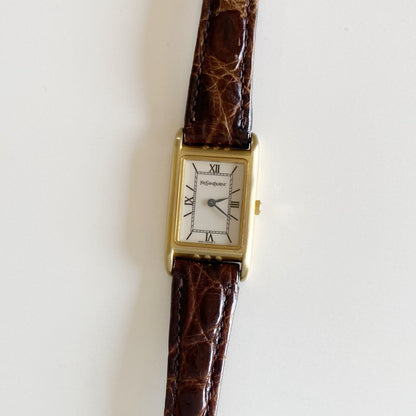 Yves Saint Laurent 1990s Tank Watch