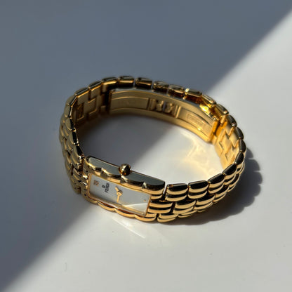 Fendi 1990s Gold Plated Watch
