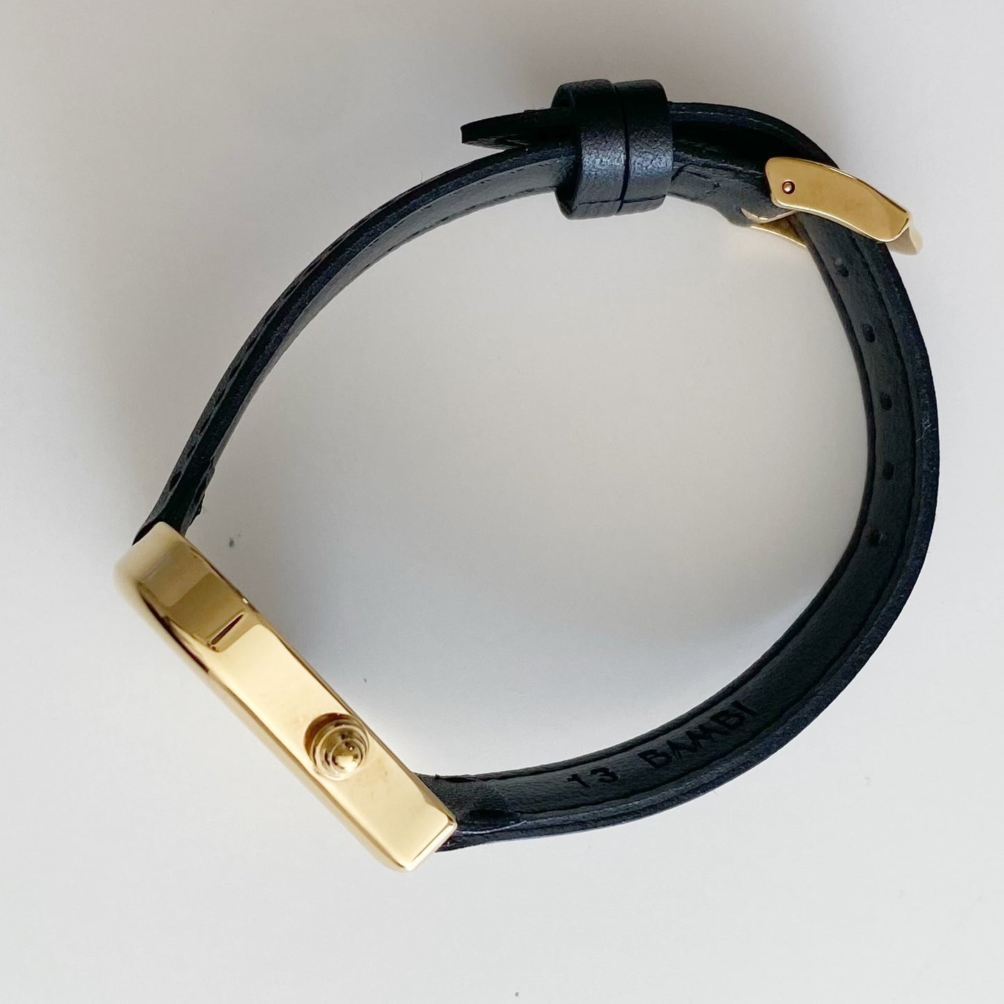 Yves Saint Laurent 1990s Heart Shaped Dial Gold Plated Watch