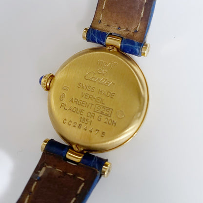 Cartier 1990s Must de Vendome Watch (SM)