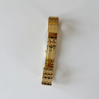 Dior Early 2000s Misss Dior Oval Dial Gold Plated Watch
