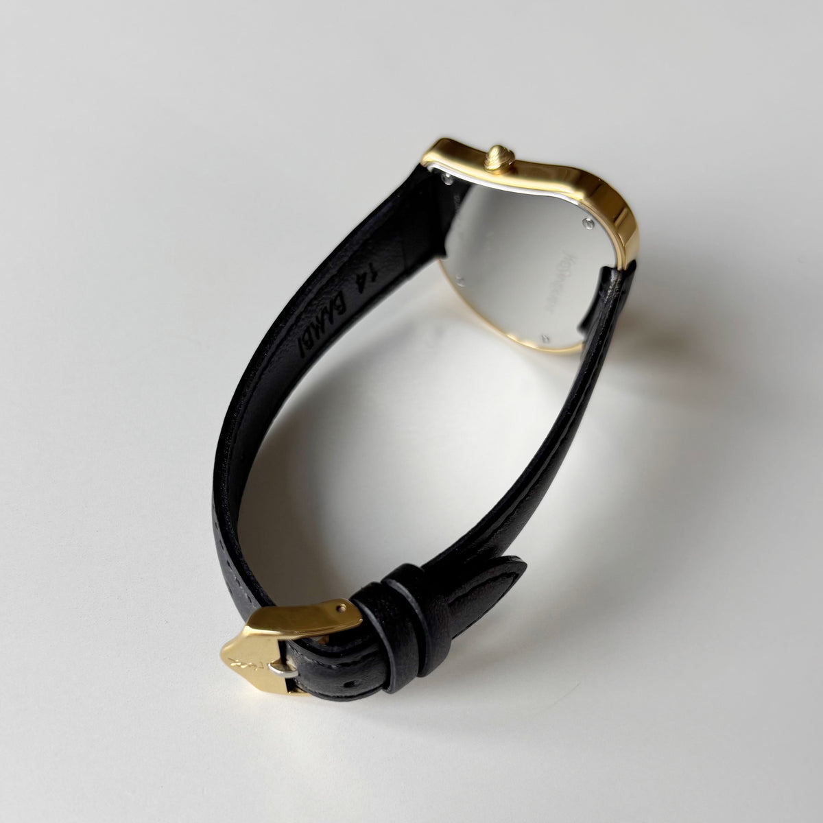 Yves Saint Laurent 1990s Heart Shaped Gold Plated Watch