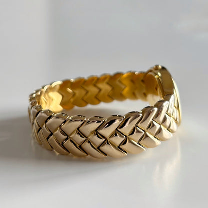 Dior 1990s Oval Dial Gold Plated Watch