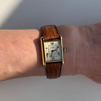 Cartier 1990s Must de Tank Watch (SM)