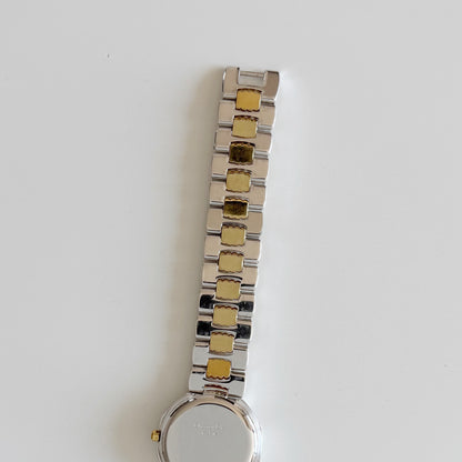 Dior 1990s Octagon Two Tone Watch