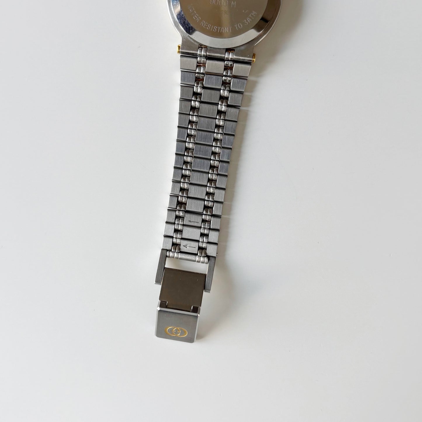 Gucci 1990s Date Round Dial Two Tone (Large)