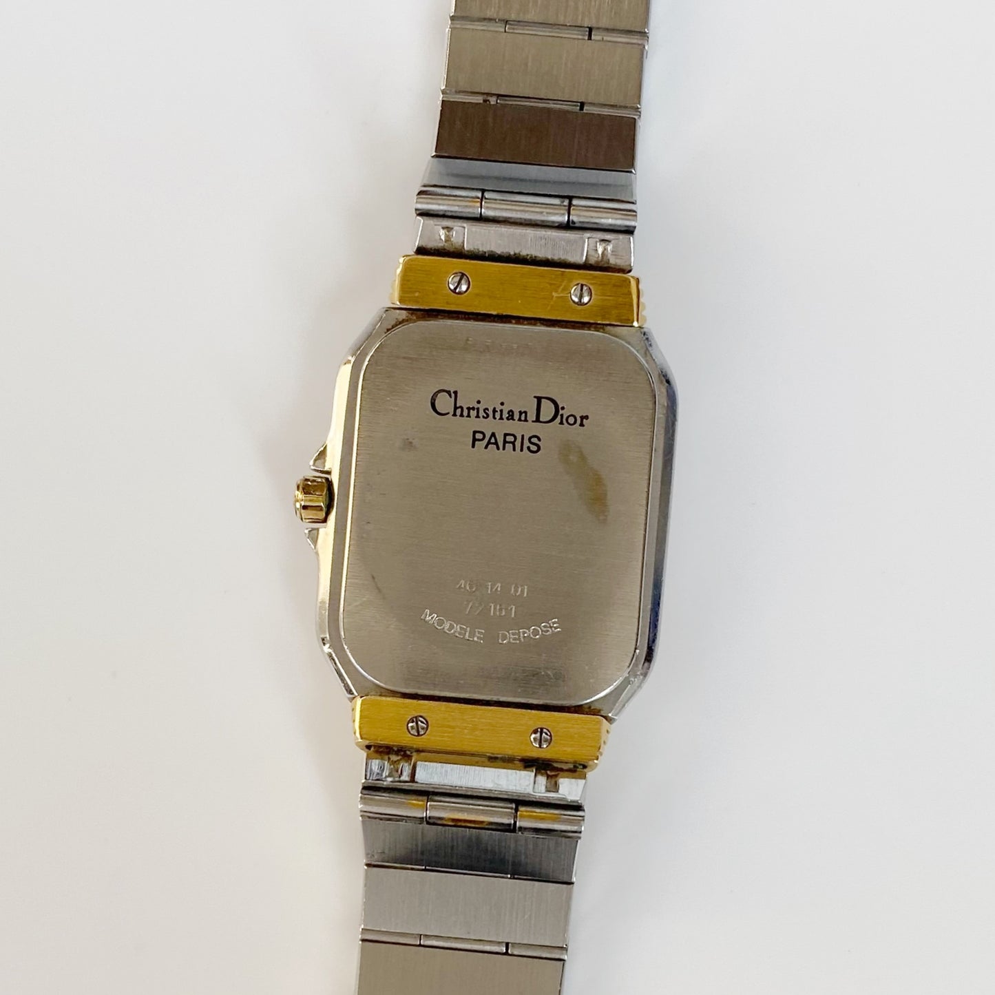 Dior 1990s Two Tone Watch