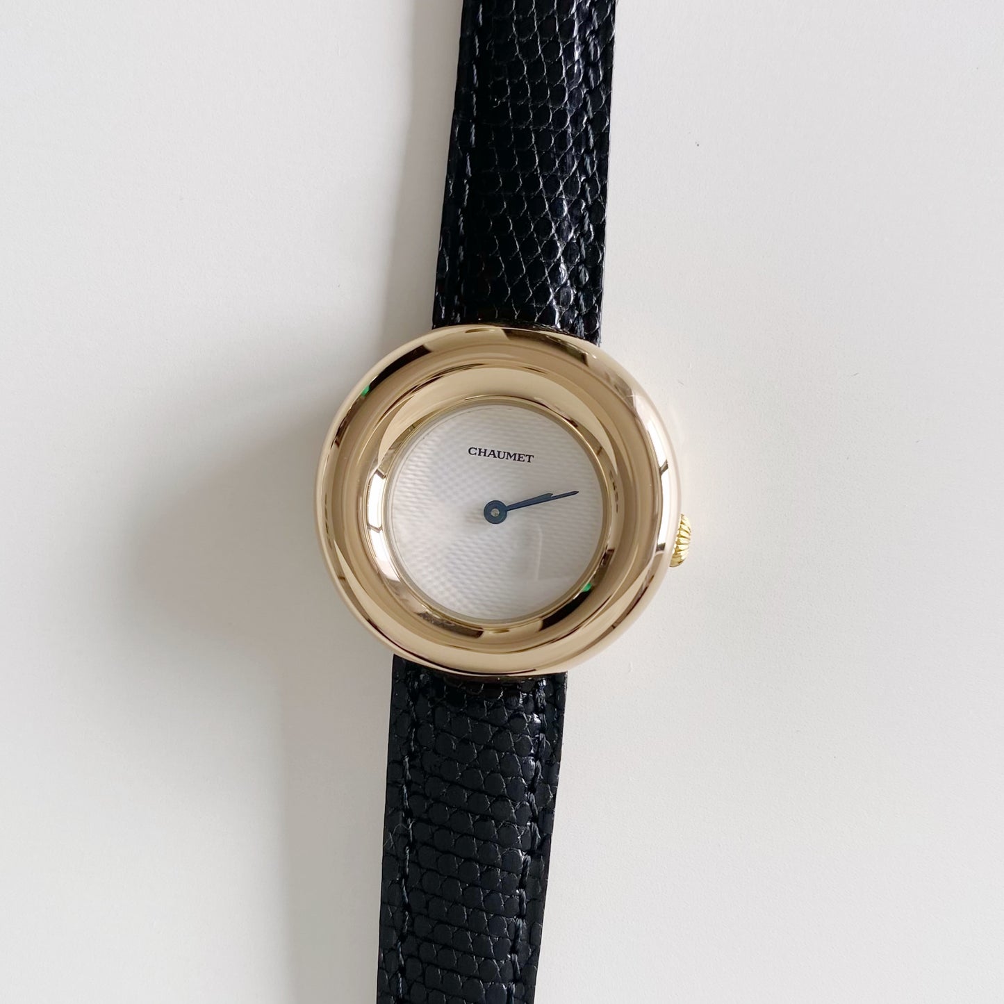 Chaumet 1980s 18K solid gold watch
