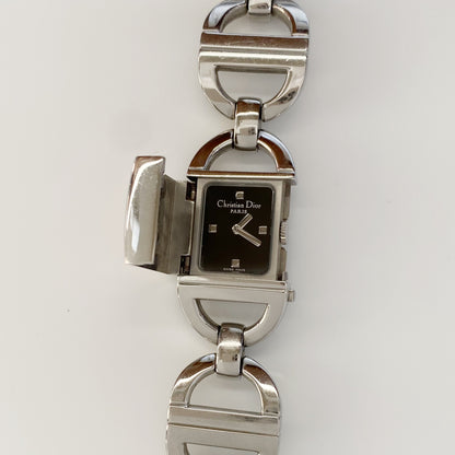 Dior Early 2000s Pandior Stainless steel Watch