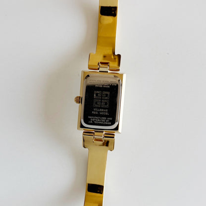 Givenchy 1990s Gold Plated Bangle Watch