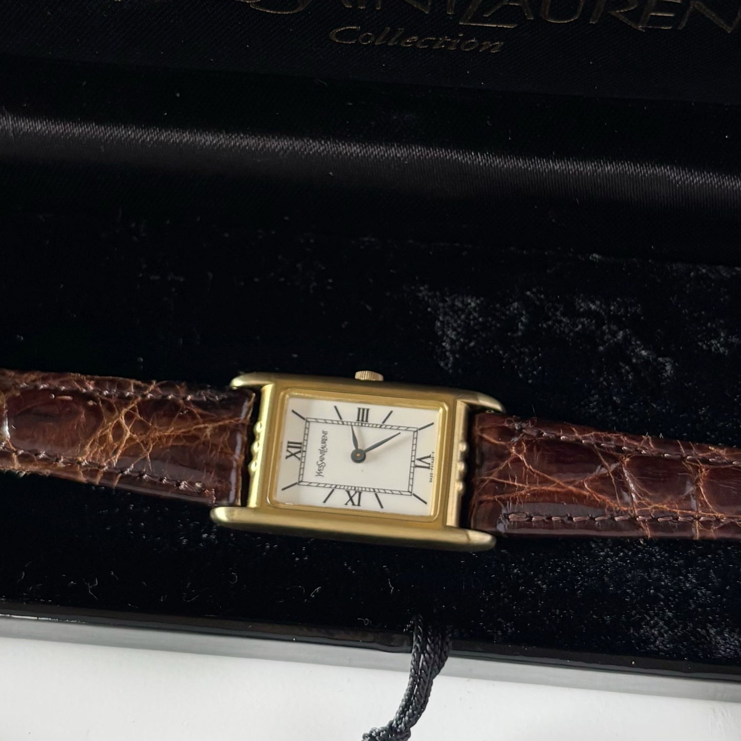 Yves Saint Laurent 1990s Tank Watch