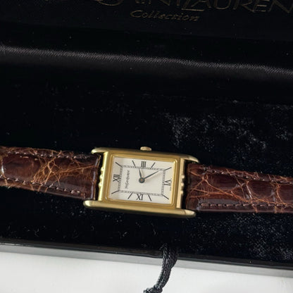 Yves Saint Laurent 1990s Tank Watch