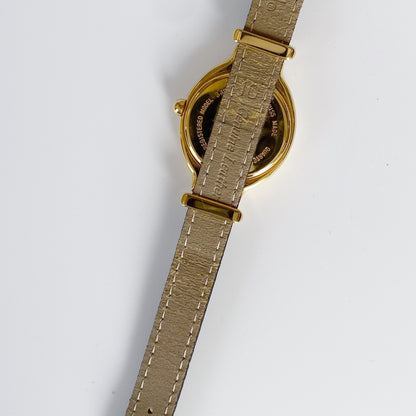 Fendi 1990s Interchangeable Belt Watch with 8 leather straps and case