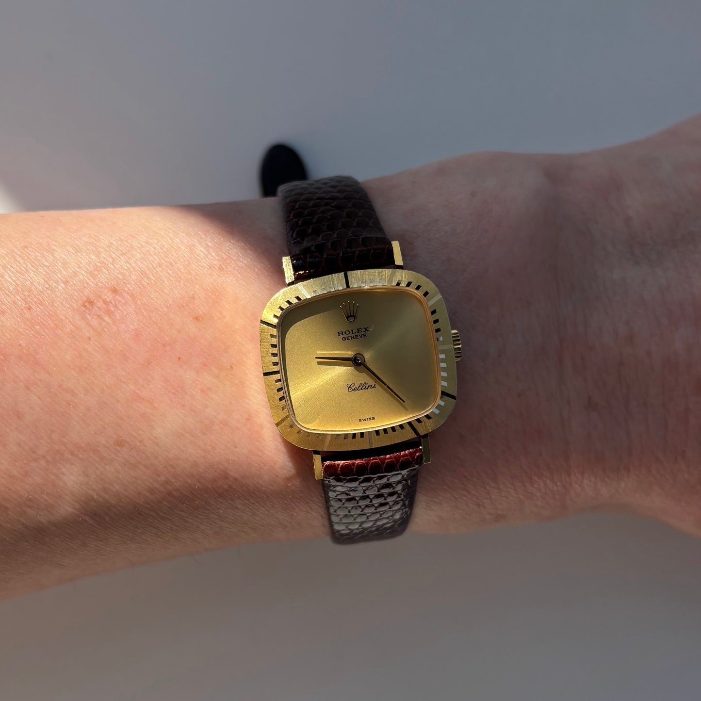Rolex 1987 Cellini 18K Manual Wind Watch