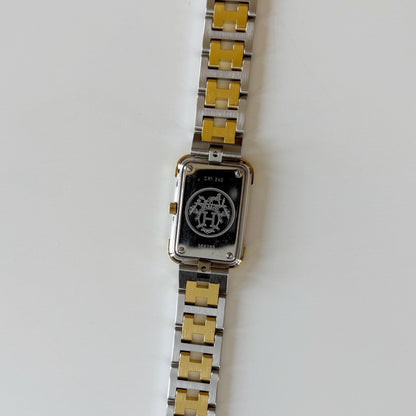 Hermes 1990s Croisier Two Tone Watch