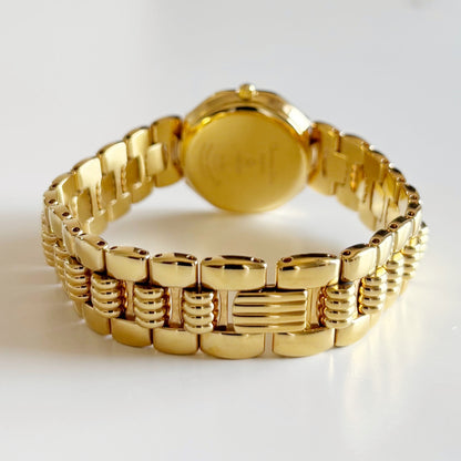 Dior 1990s Octagon Gold Plated Watch