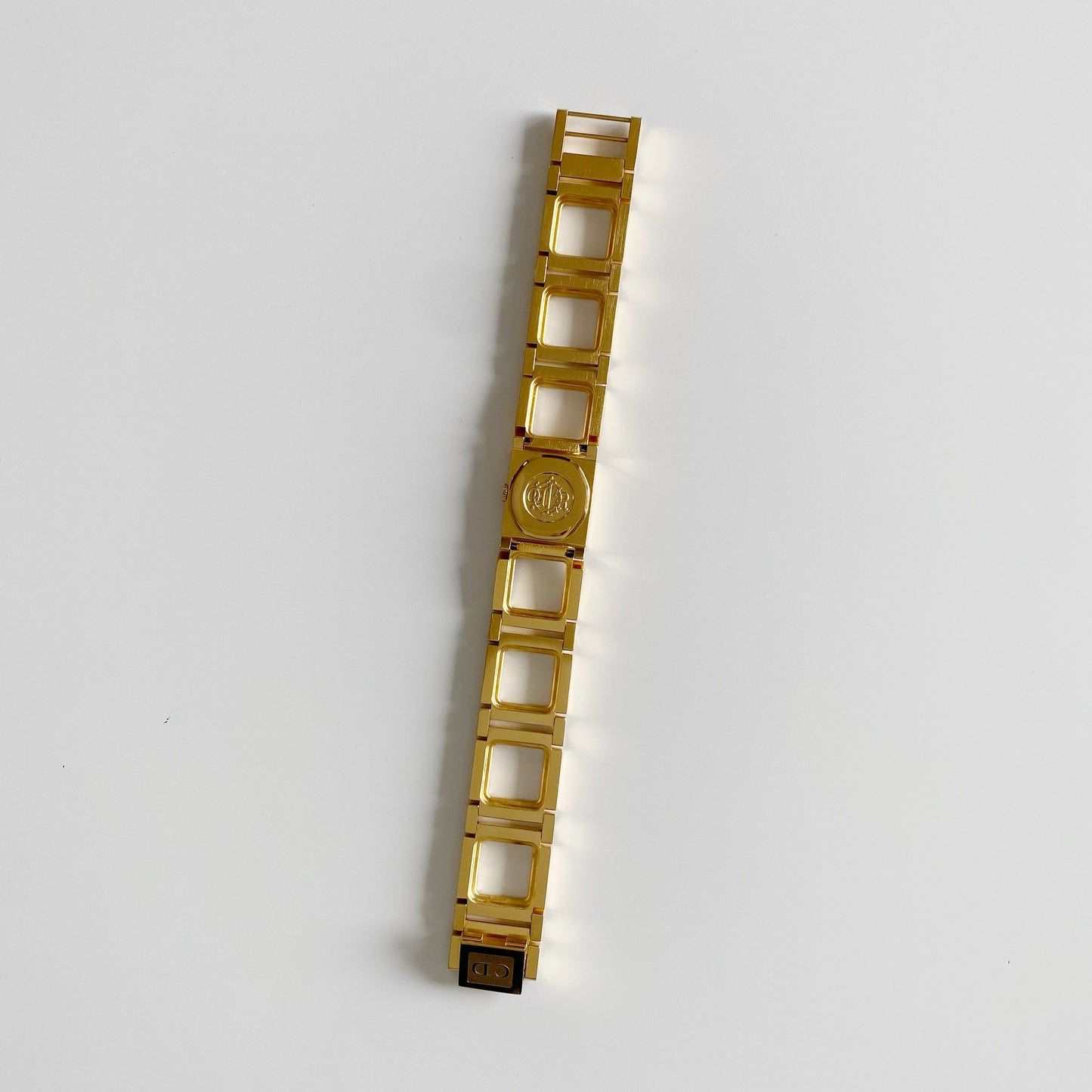 Dior Early 2000s La Parisienne Gold Plated Watch
