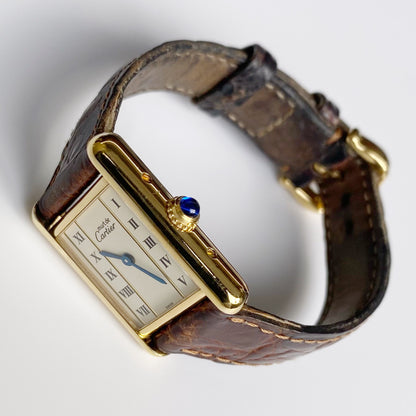 Cartier 1990s Must de Tank Watch SM