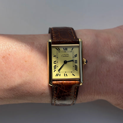 Cartier 1994 Must de Tank Watch (LM)