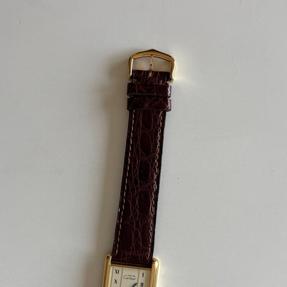 Cartier 1990s Must de Tank Watch (LM)