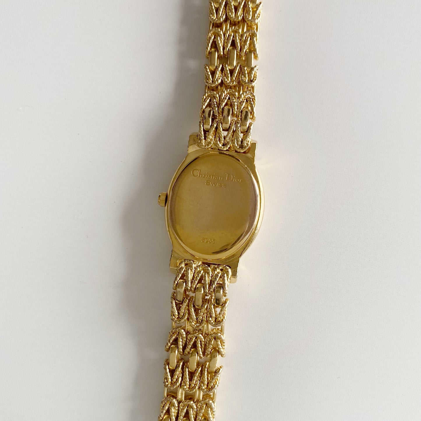Dior 1990s Gold Plated Watch