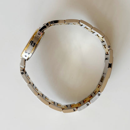 Hermes 1990s Clipper Two Tone Watch