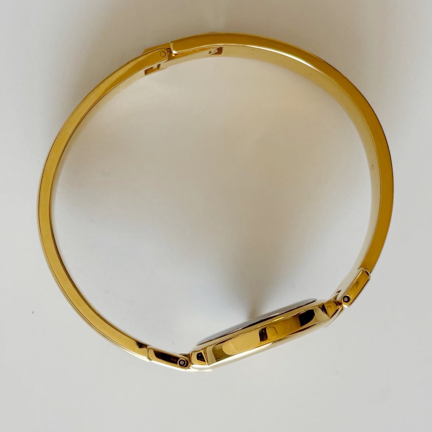 Givenchy 1990s Gold Plated Bangle Watch
