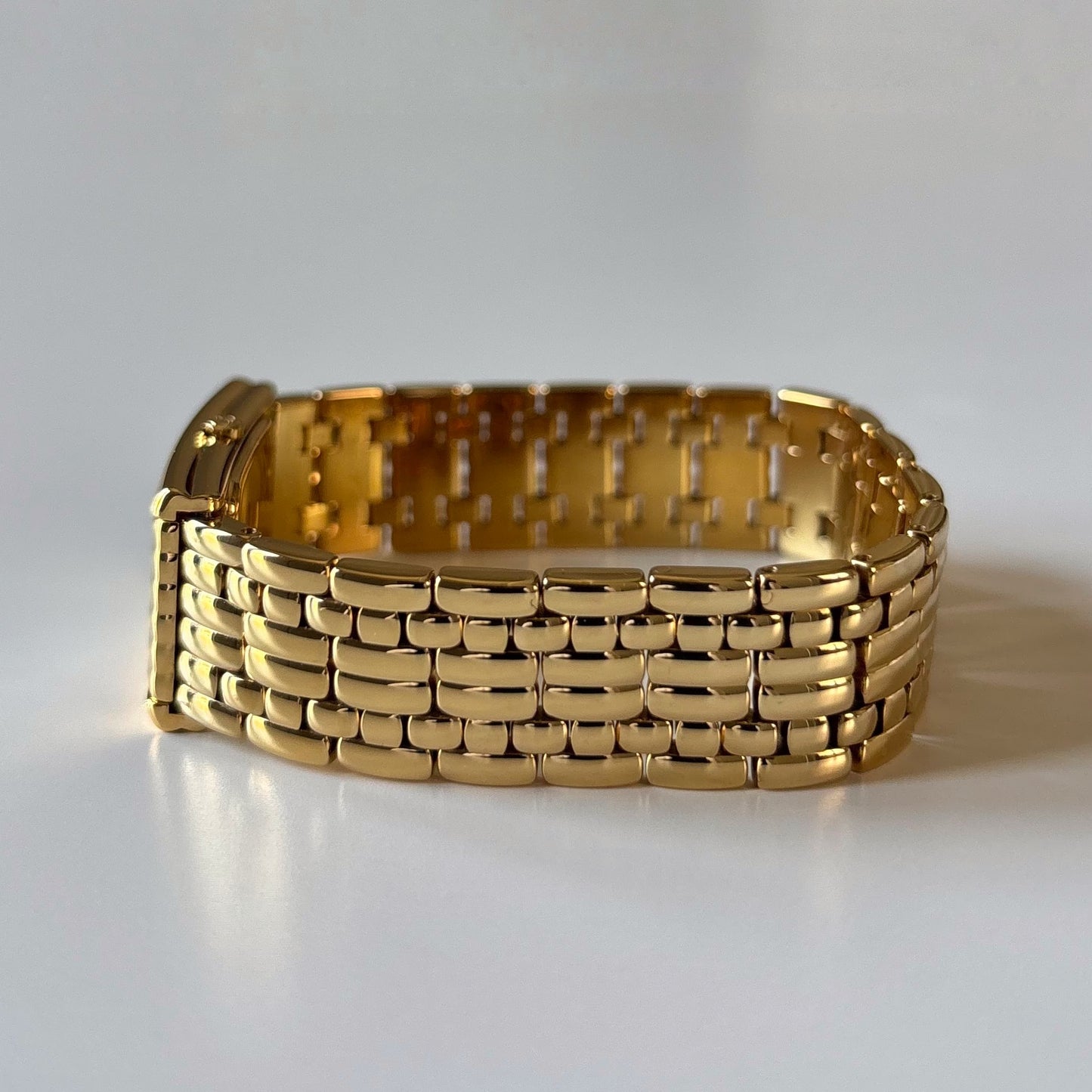 Dior 1990s Sub second Tank Gold Plated Watch