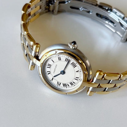 Cartier 1990s Panthere Vendome 18K There Row Watch (SM)