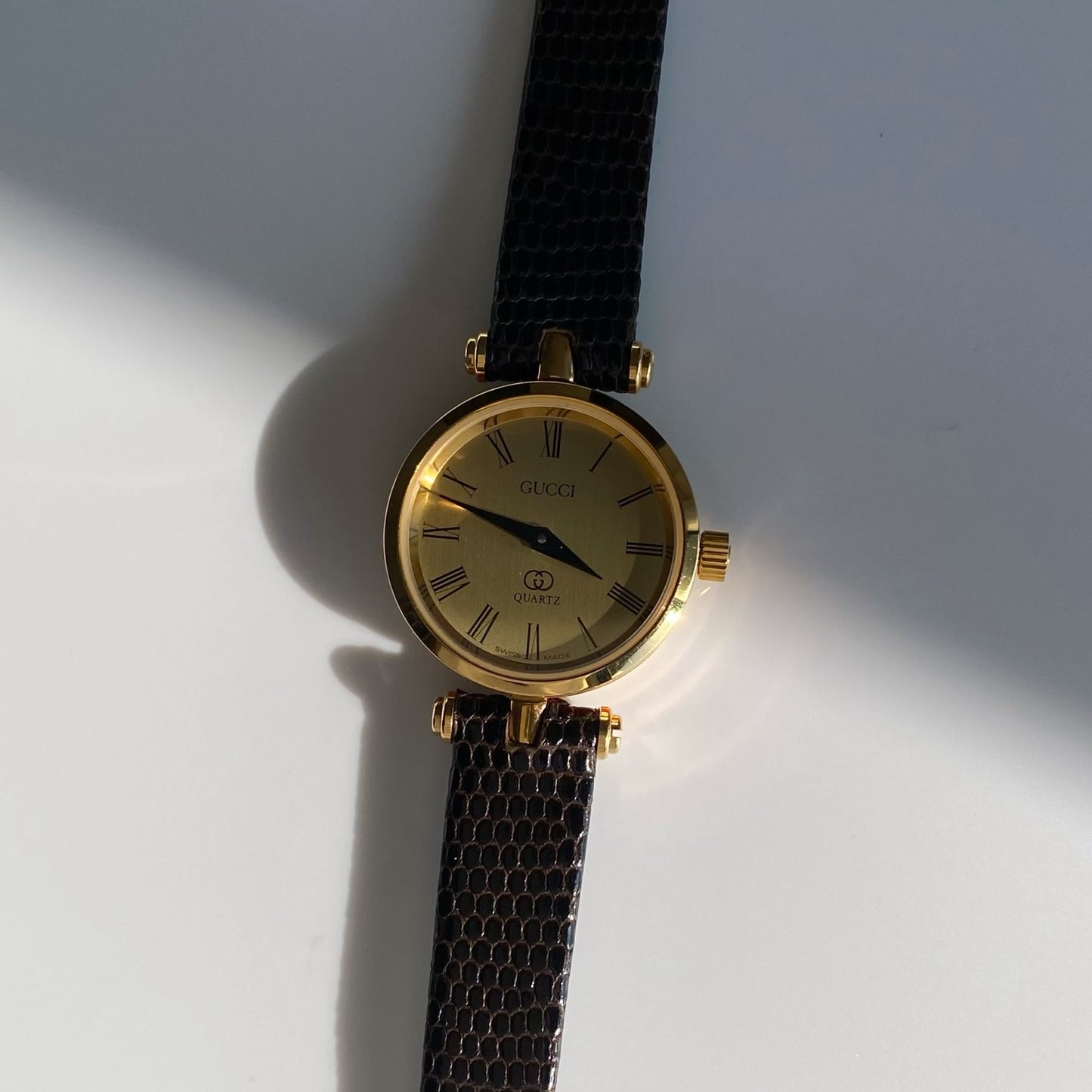 Gucci 1980s Sherry Round Watch