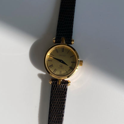 Gucci 1980s Sherry Round Watch