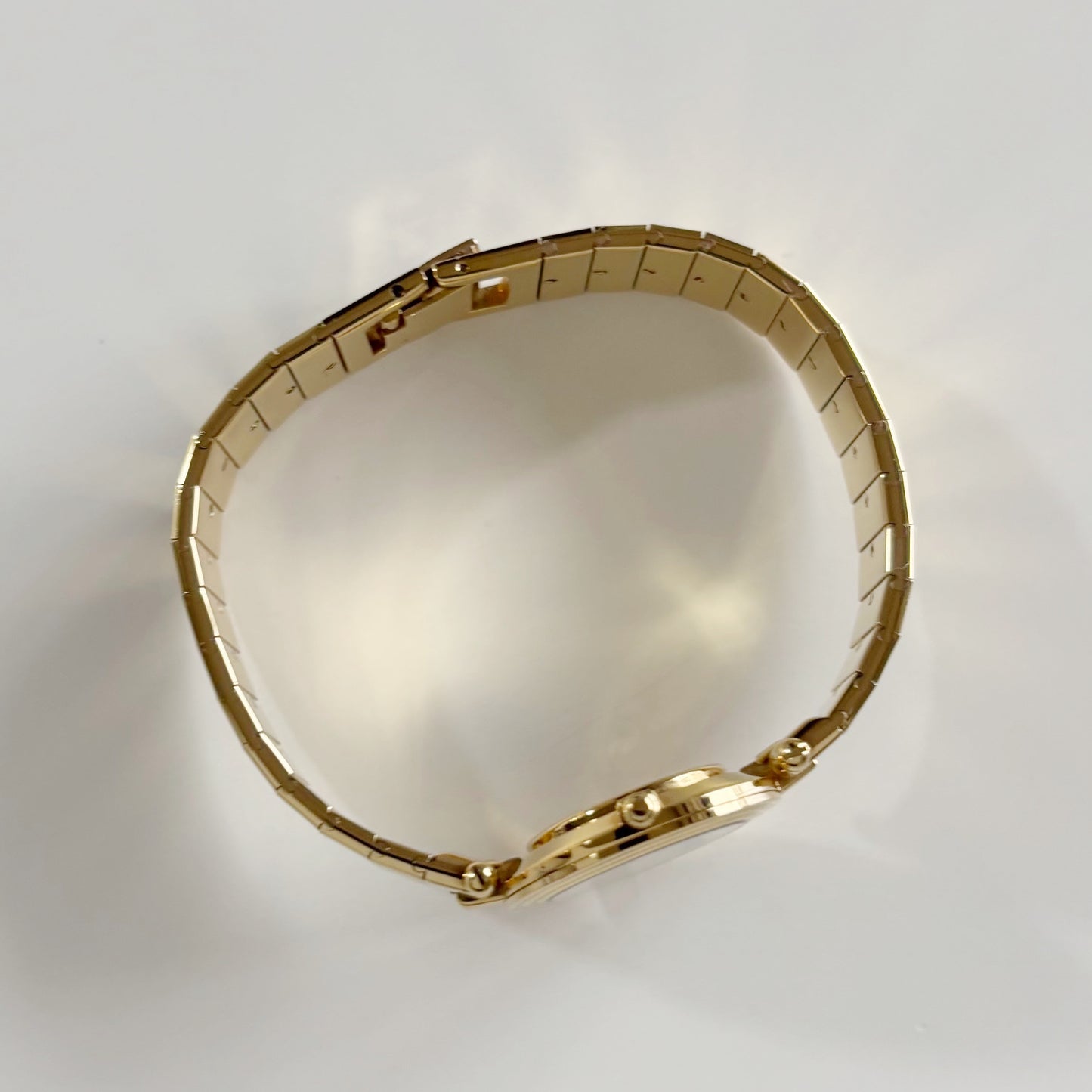 Dior 1990s Round Dial Gold Plated Watch