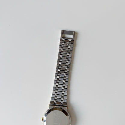 Gucci 1990s Date Round Dial Two Tone (Large)