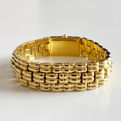 Fendi 1990s Gold Plated Watch