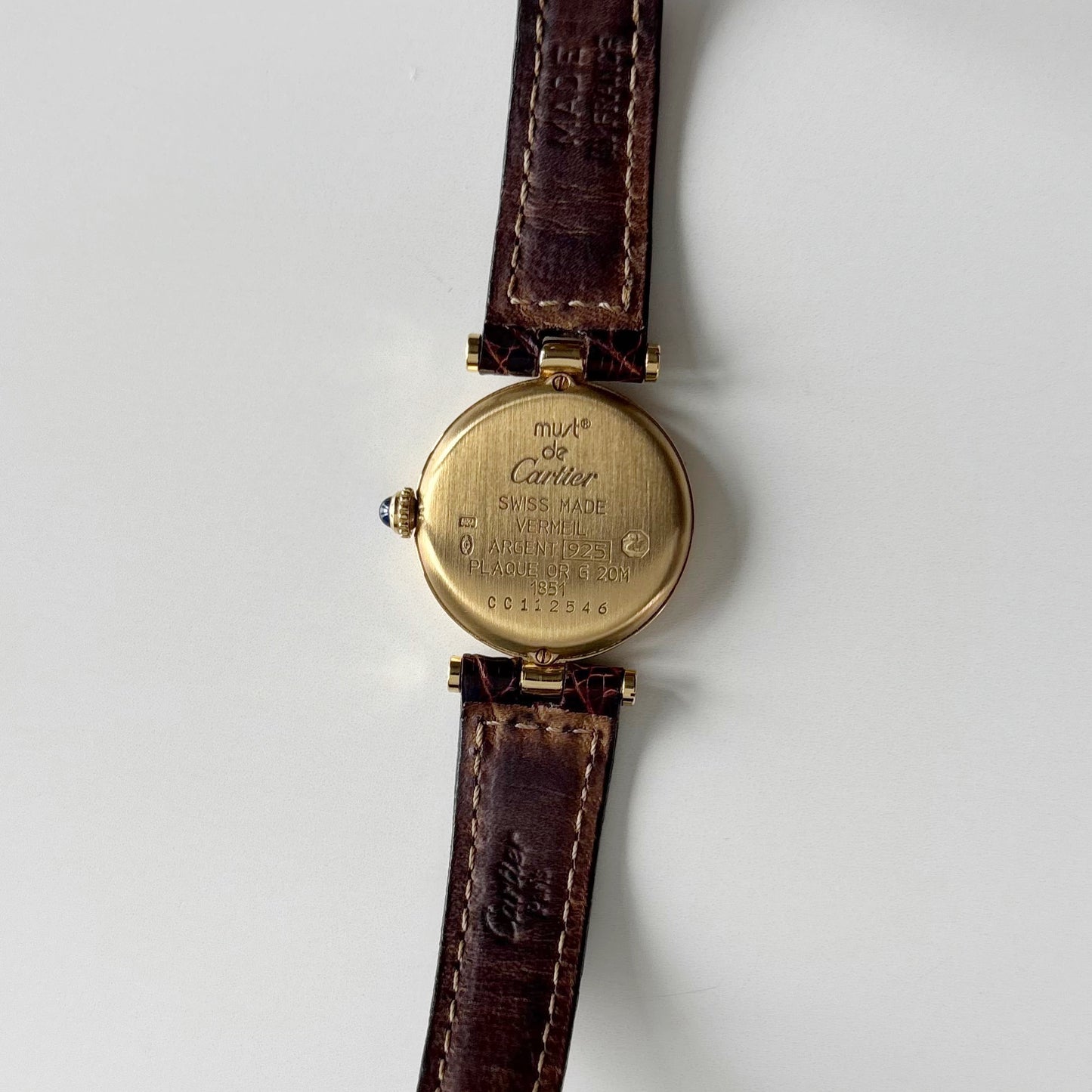 Cartier 1990s Must de Vendome Watch (SM)