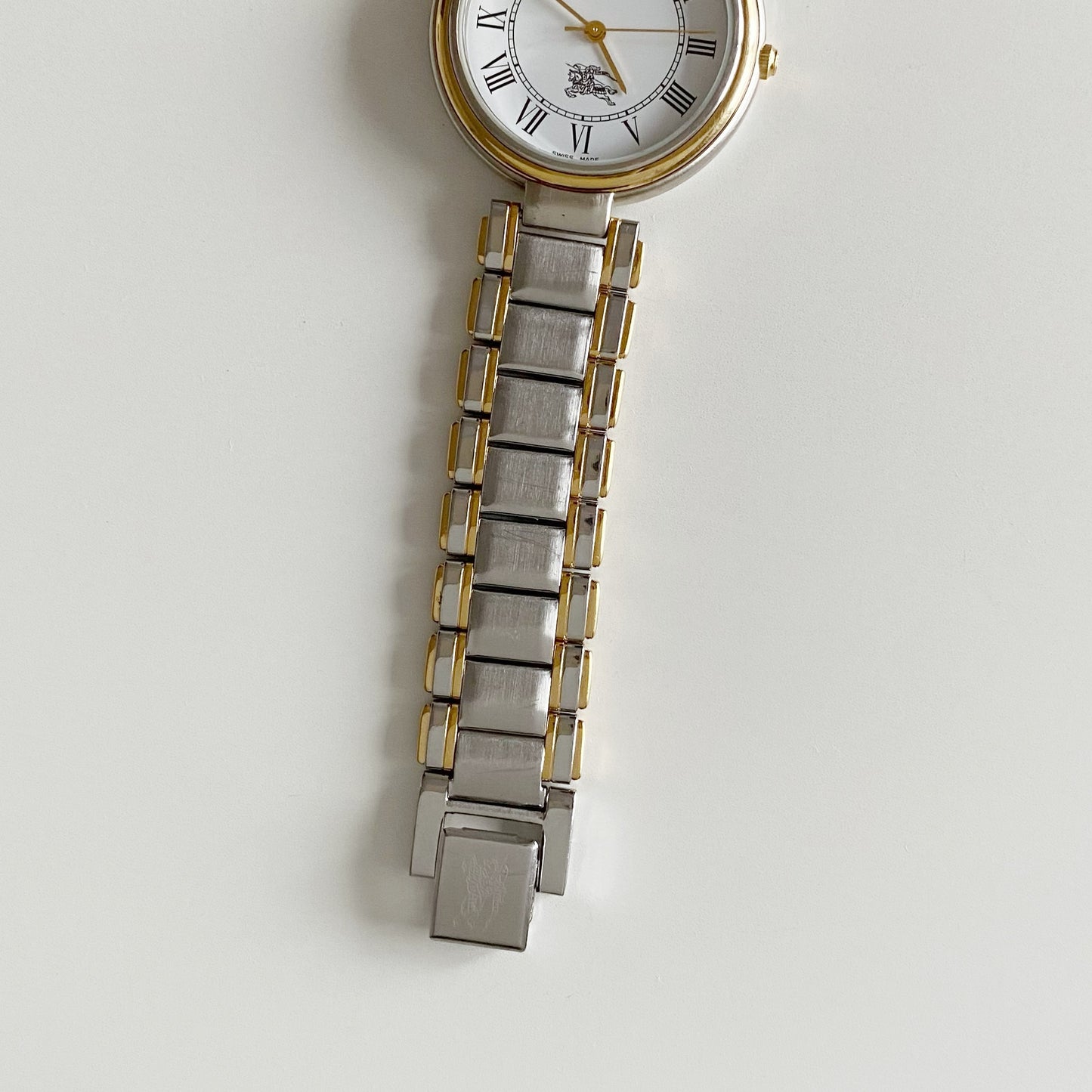 Burberry 1990s Two Tone Watch (Mens)