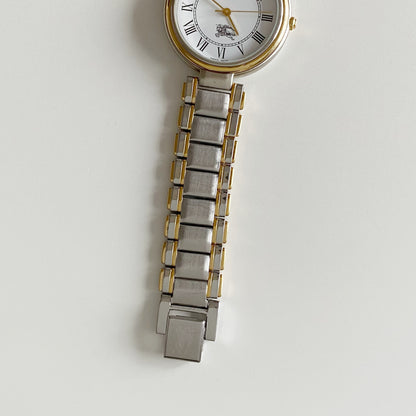 Burberry 1990s Two Tone Watch (Mens)