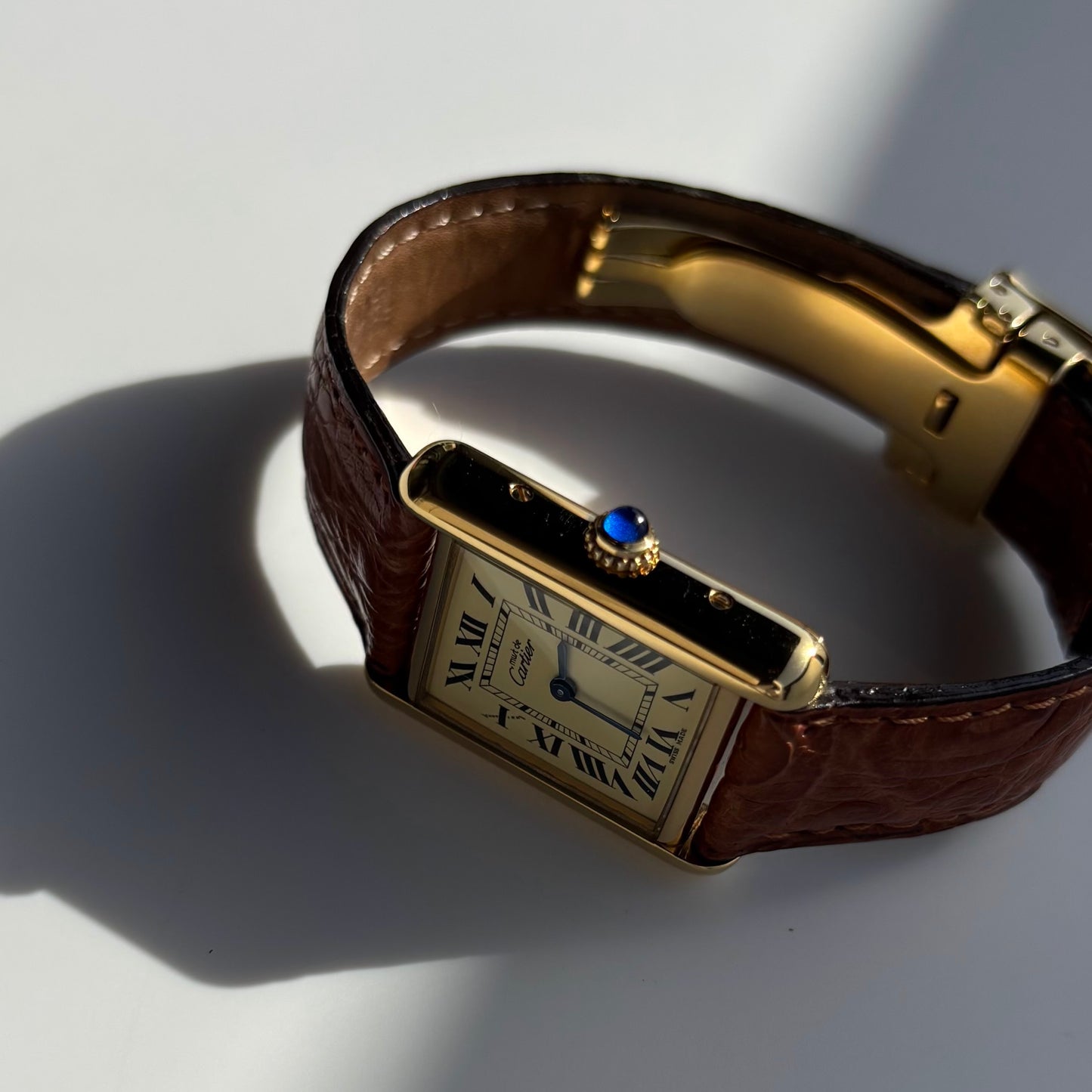 Cartier Early 2000s Must de Tank Watch (SM)